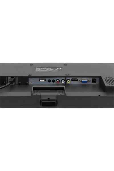 Hello HL-2400 24'' Audio In-Rca-Vga-HDMI-Usb 12 Volt Adaptörlü Full HD Led Monitör - Görsel 2