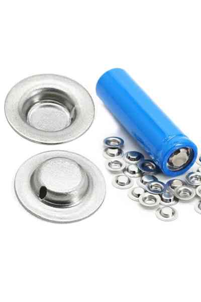 PowerMaster 18650 Lityum Pil Pozitif Kutup Ucu 9.5x6.0x2.0x0.3mm (50'li Paket)