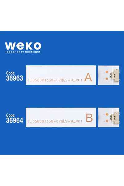 Vestel 58U9500 58'' 4 Adet Tv Led Bar - Görsel 2